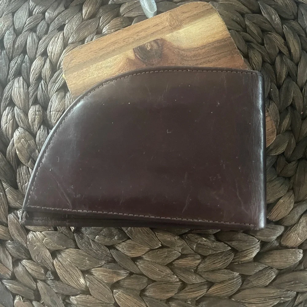 Rogue front pocket Brown Leather Wallet